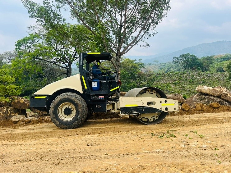 Construcción de vías terciarias